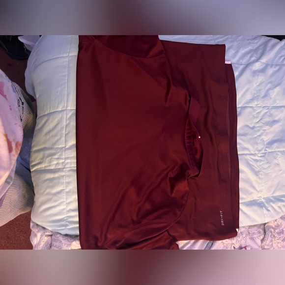 MENS NIKE DRI FIT MAROON SHIRT ✨ size: XL❤️ - Picture 4 of 5